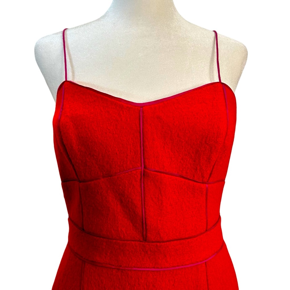 Banana Republic Red Spaghetti-Strap Mini Dress